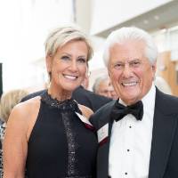 Victoria and Ed Clark at the reception